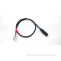 RJ9/RJ10 to Female Audio Jack Headset Adapter Cable